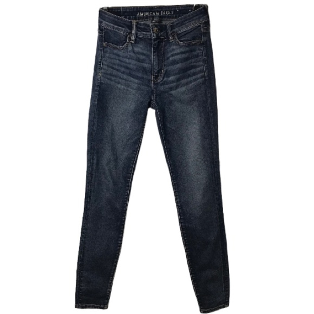American Eagle Blue Jeans Super Stretch Size 4 Regular
